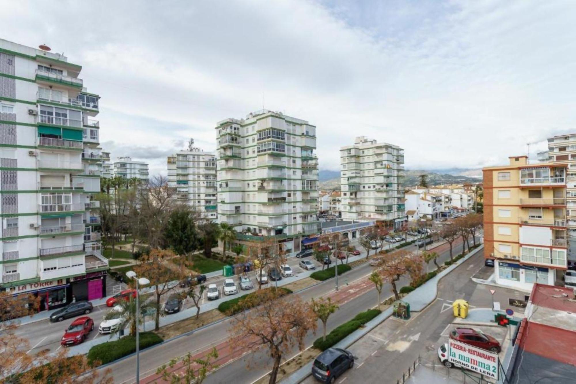 Plazamar Centro Apto 1 Dorm 3 Huesped Playa Wifi Torre Del Mar Eksteriør bilde
