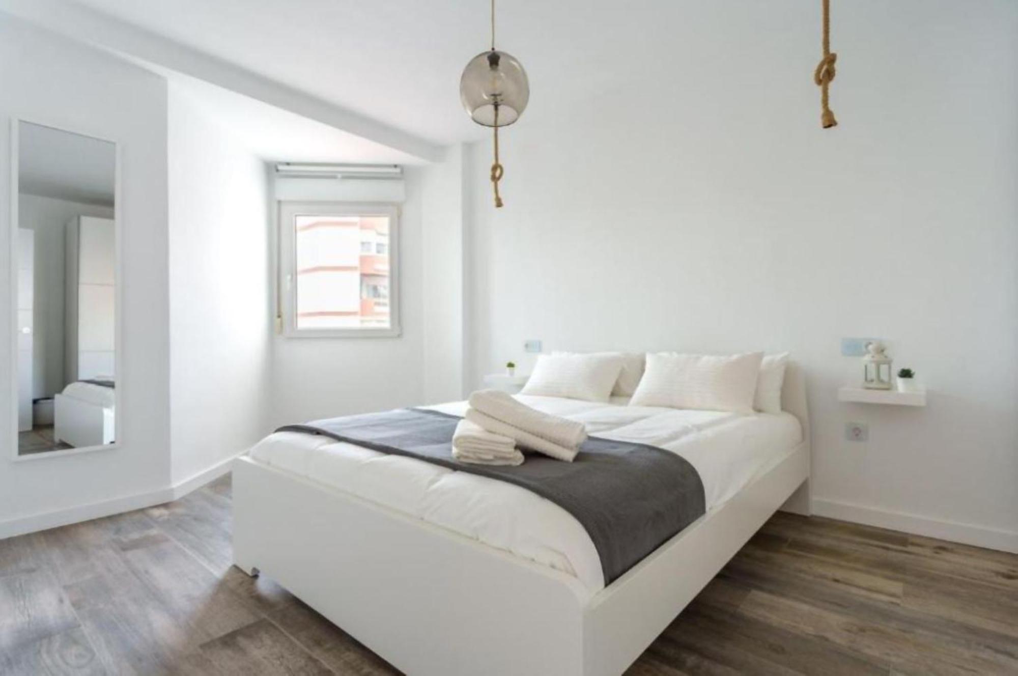 Plazamar Centro Apto 1 Dorm 3 Huesped Playa Wifi Torre Del Mar Eksteriør bilde